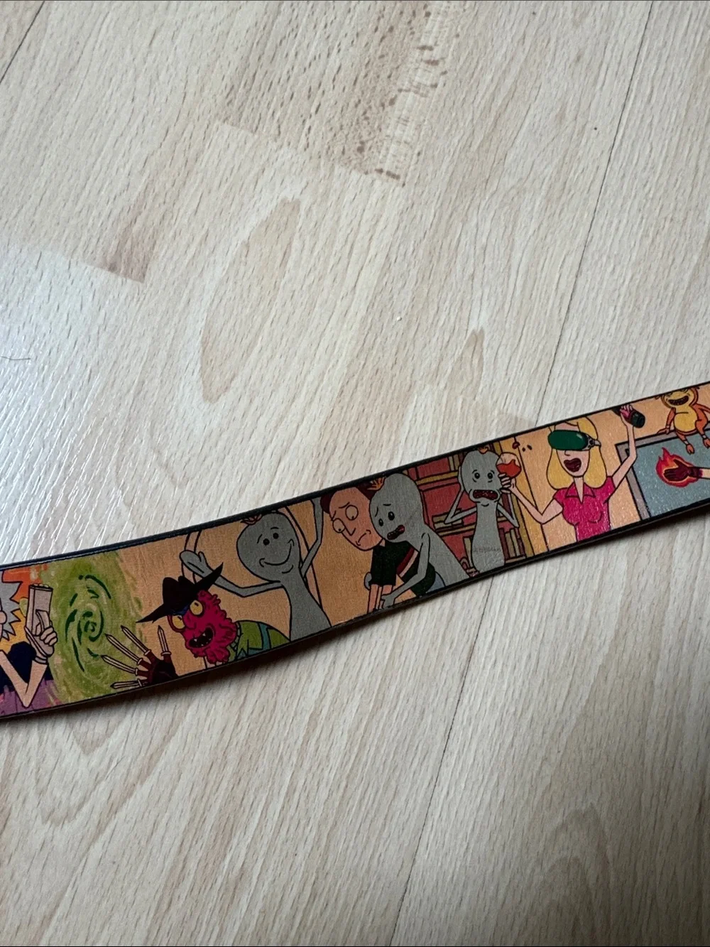 Jon Wye Leather Rick and Morty Belt